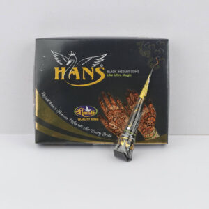 Hans Instant Black Mehendi Cone (12pc)