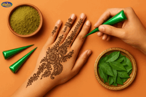 Buy Mehndi for Navratri 2025 & Get 2 Free Hans Green Cones